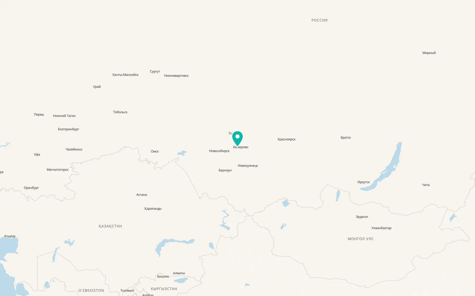 Map of Topki
