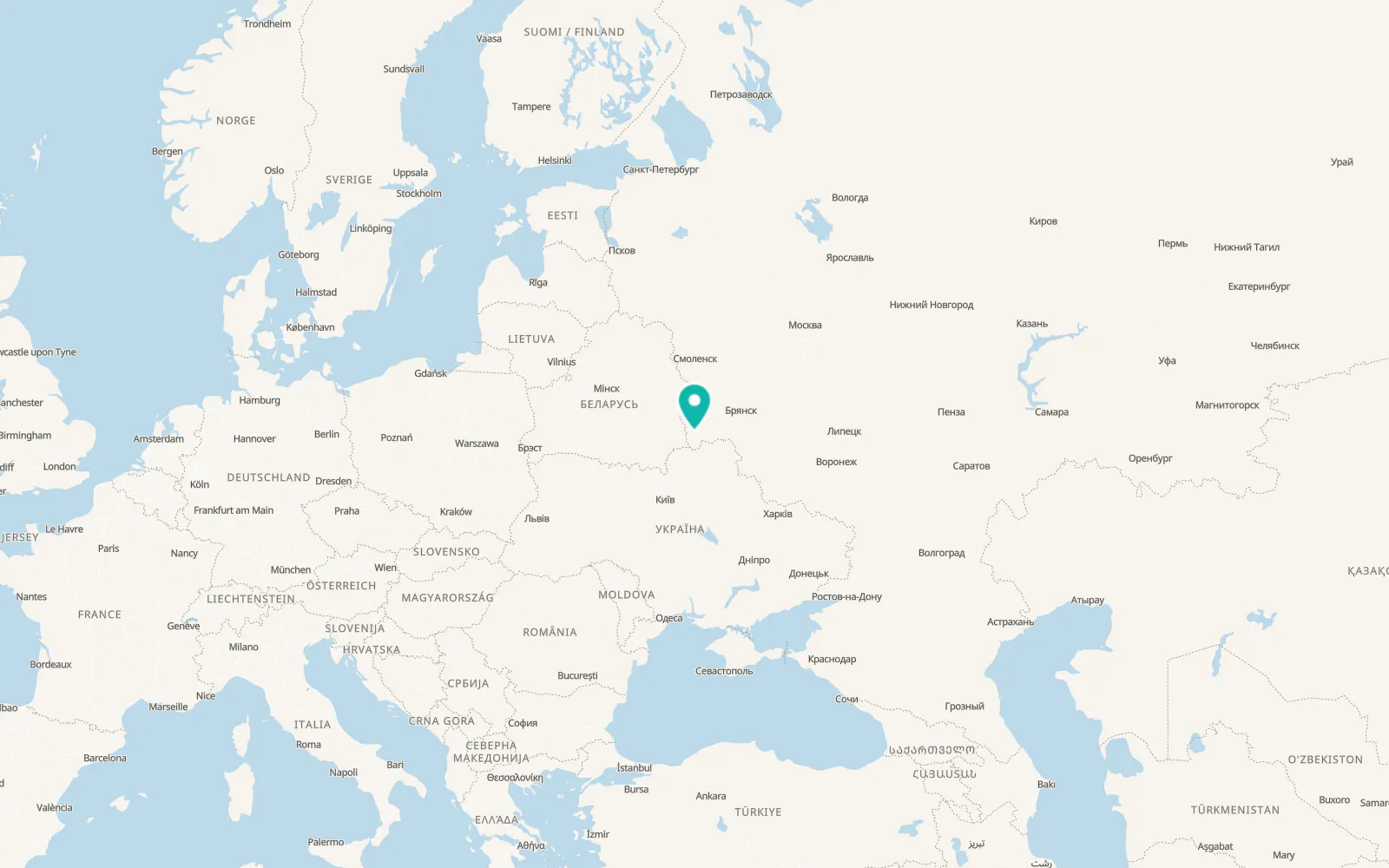 Map of Trostan’