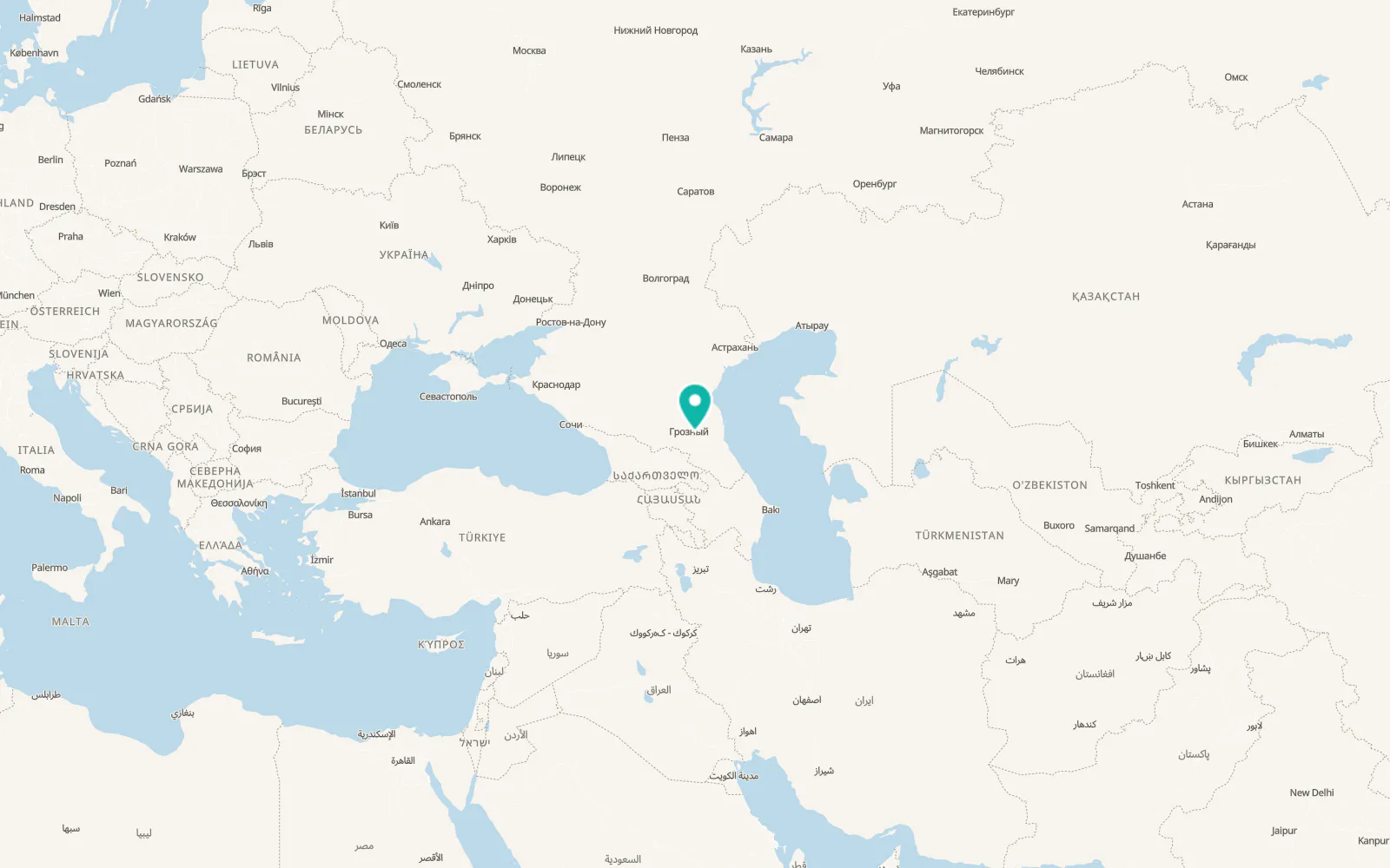 Map of Tsotsin-Yurt