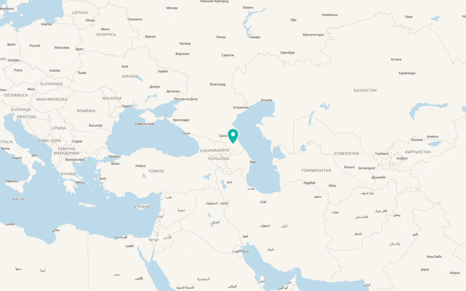 Map of Tsurib