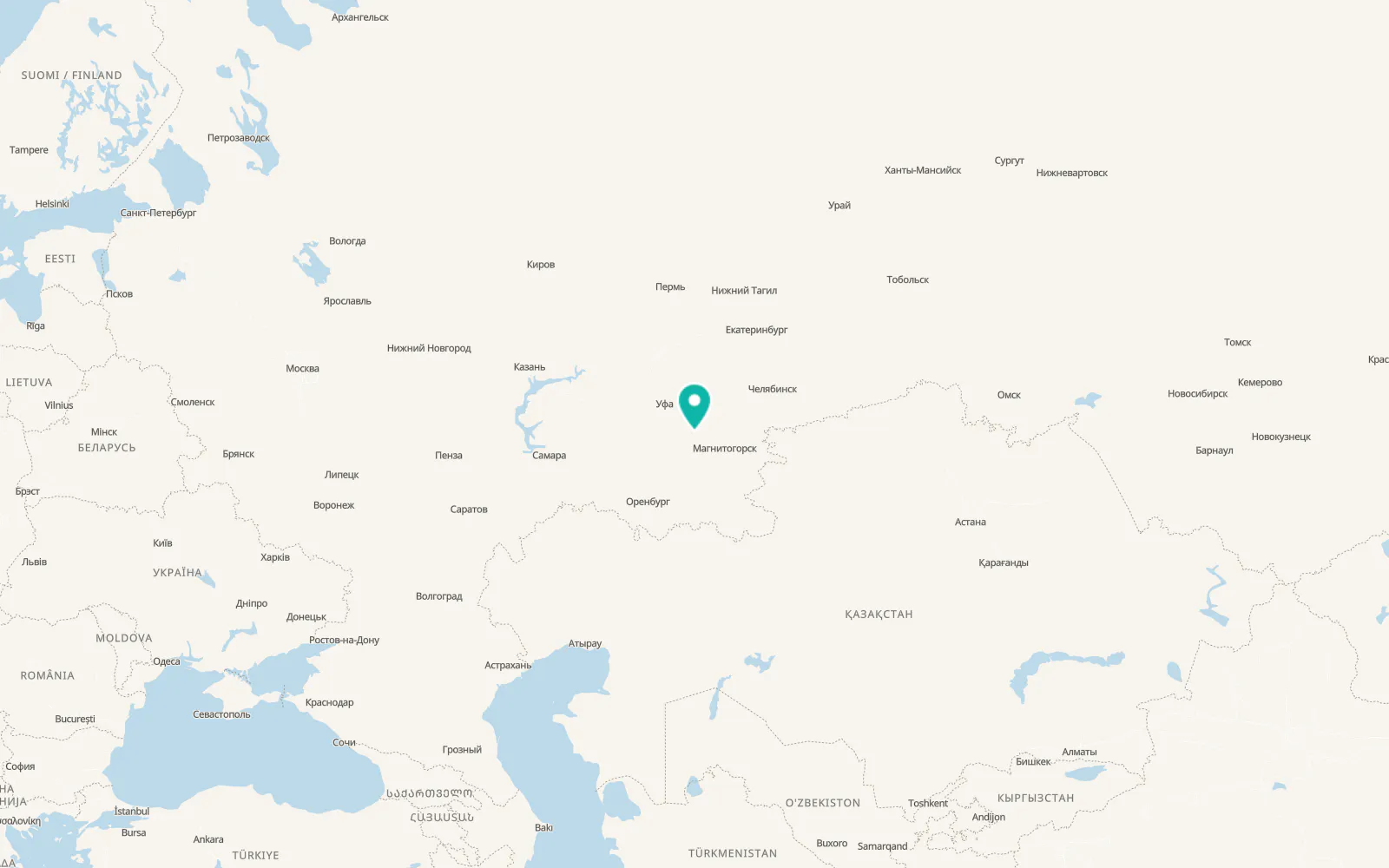 Map of Tukan