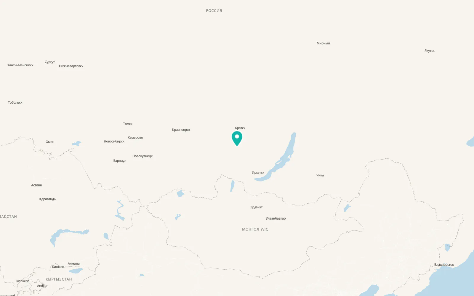 Map of Tulyushka