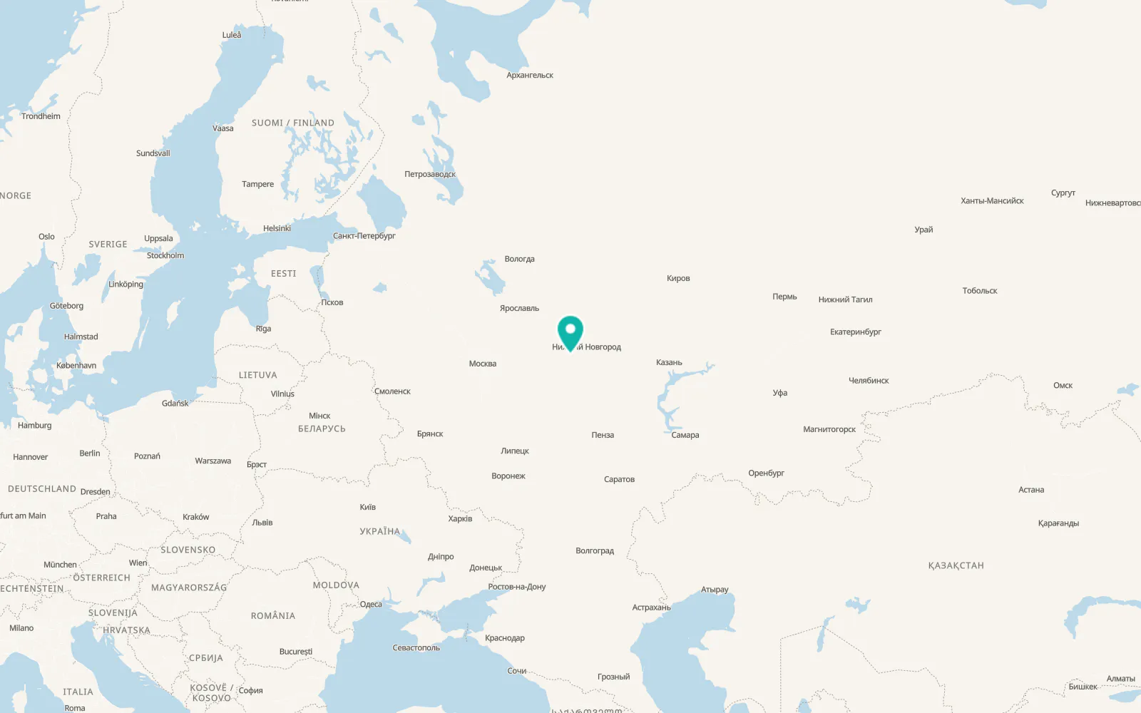 Map of Tumbotino