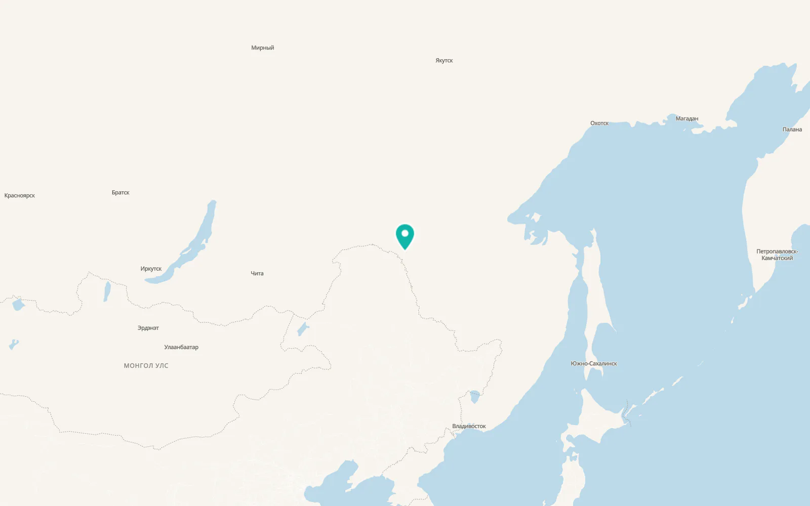 Map of Tygda
