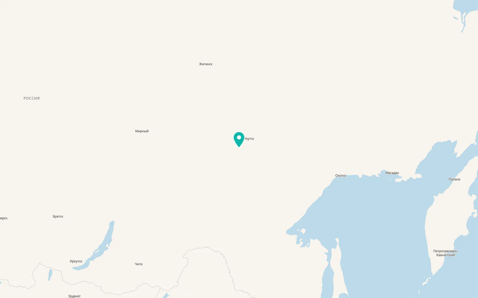 Map of Ulakhan-An