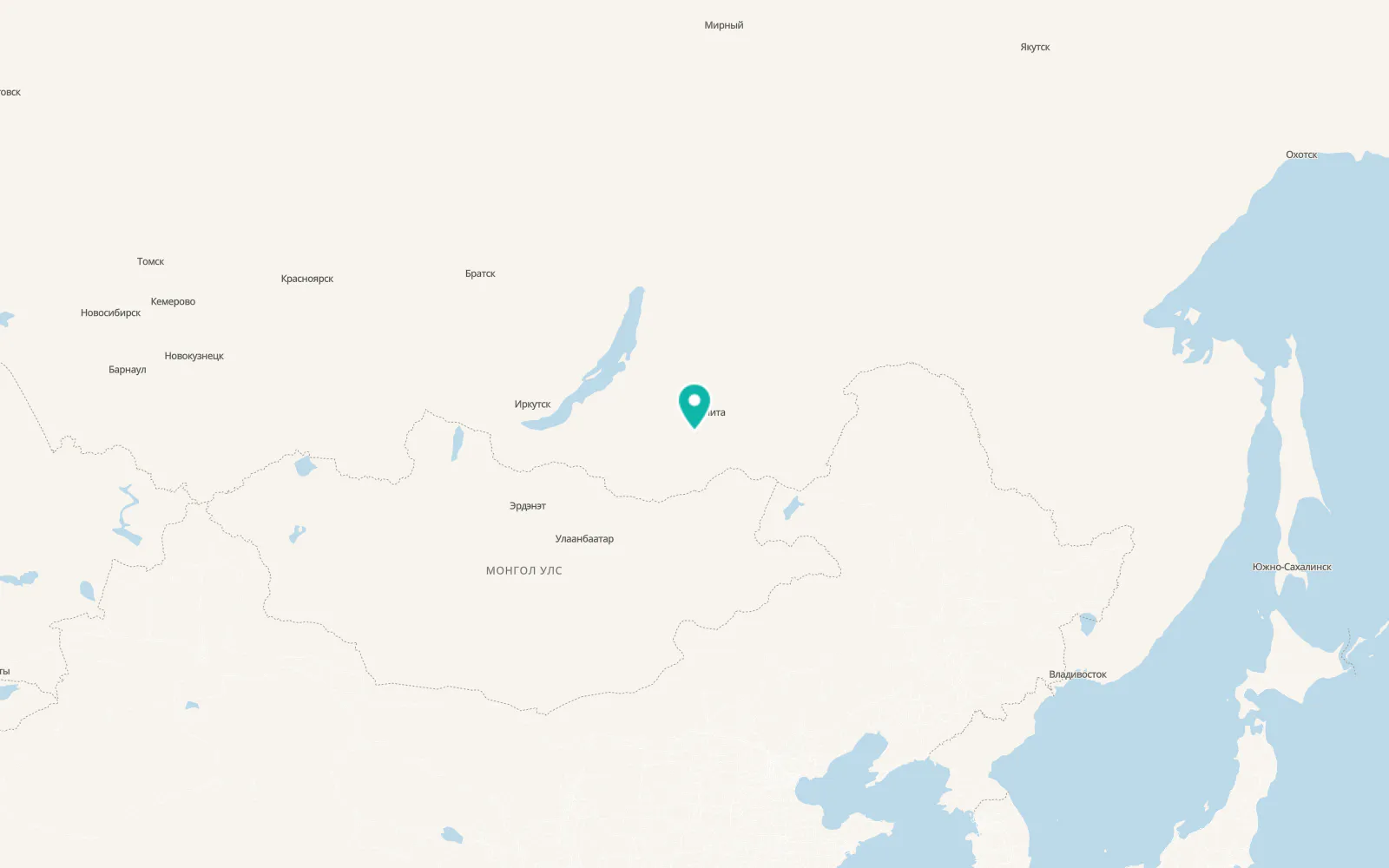 Map of Ulety