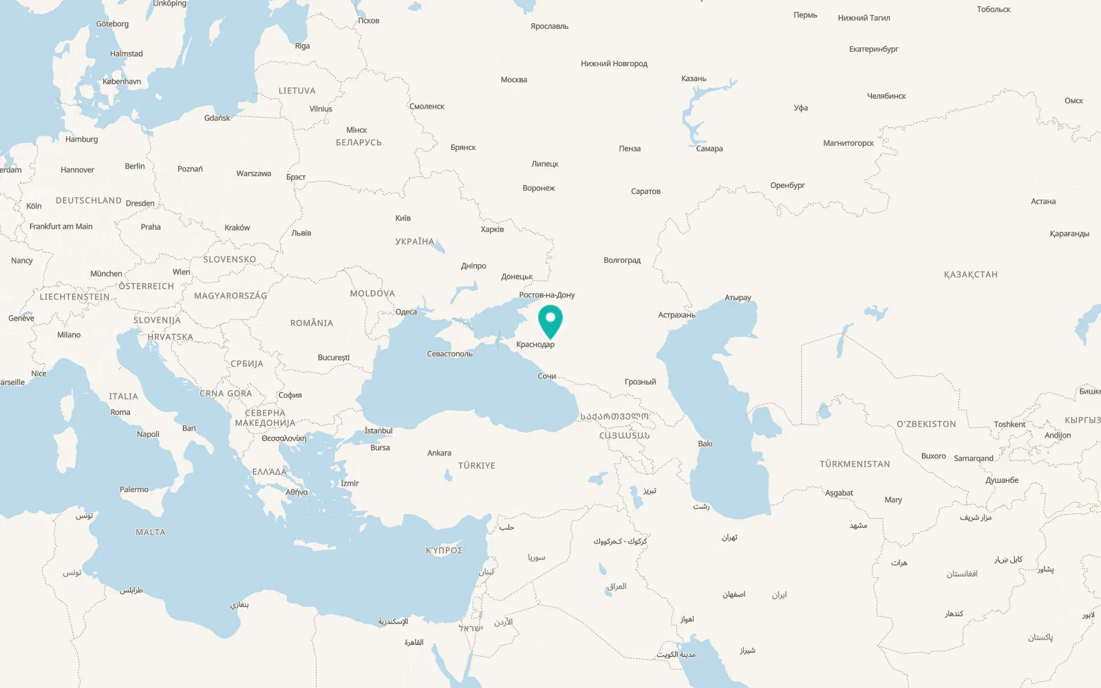 Map of Ulyap