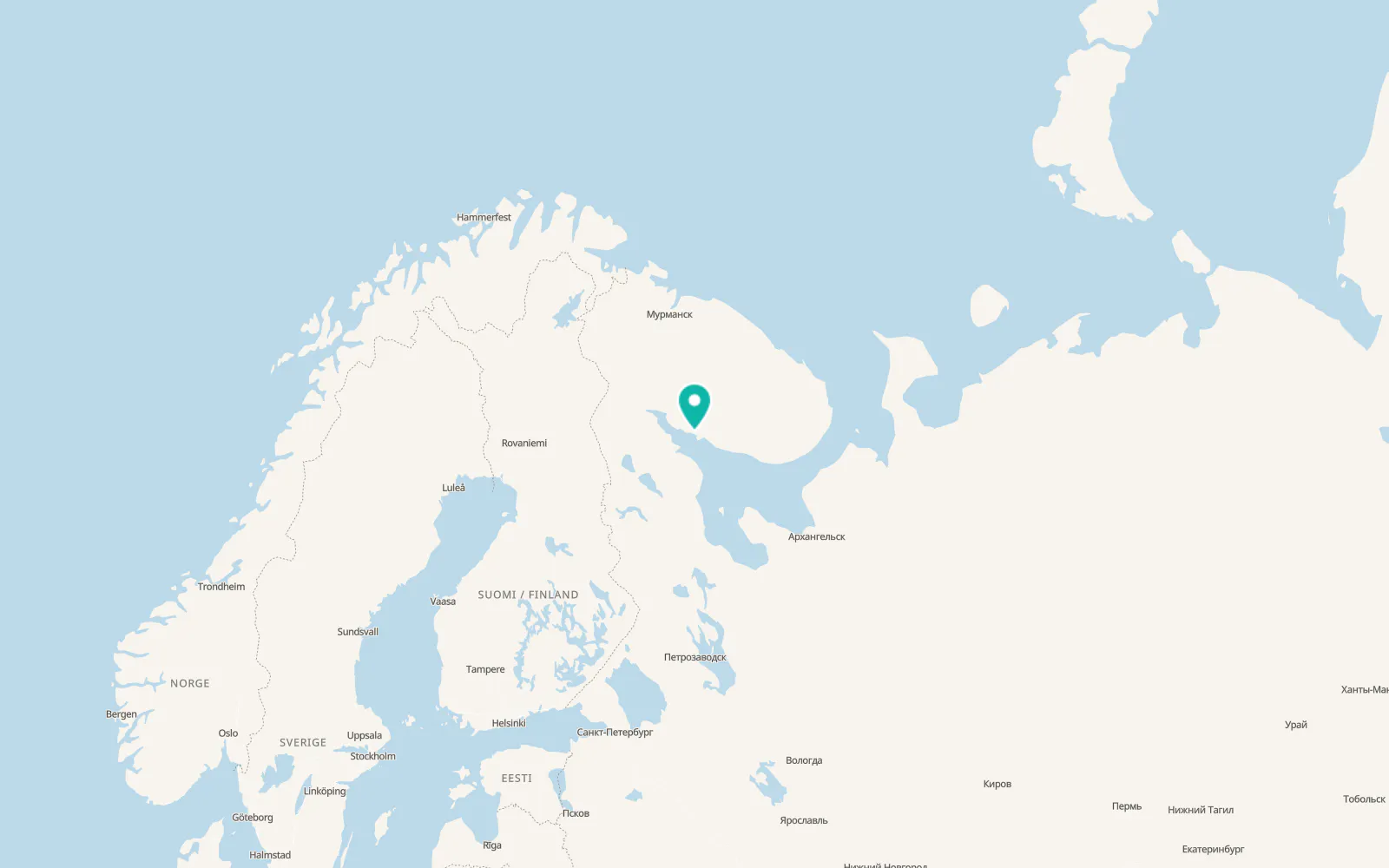 Map of Umba