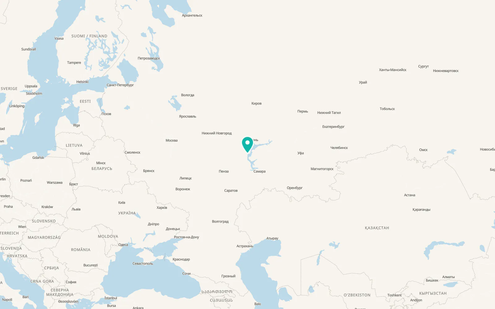 Map of Undory
