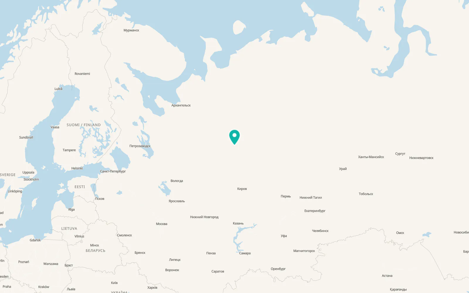 Map of Urdoma