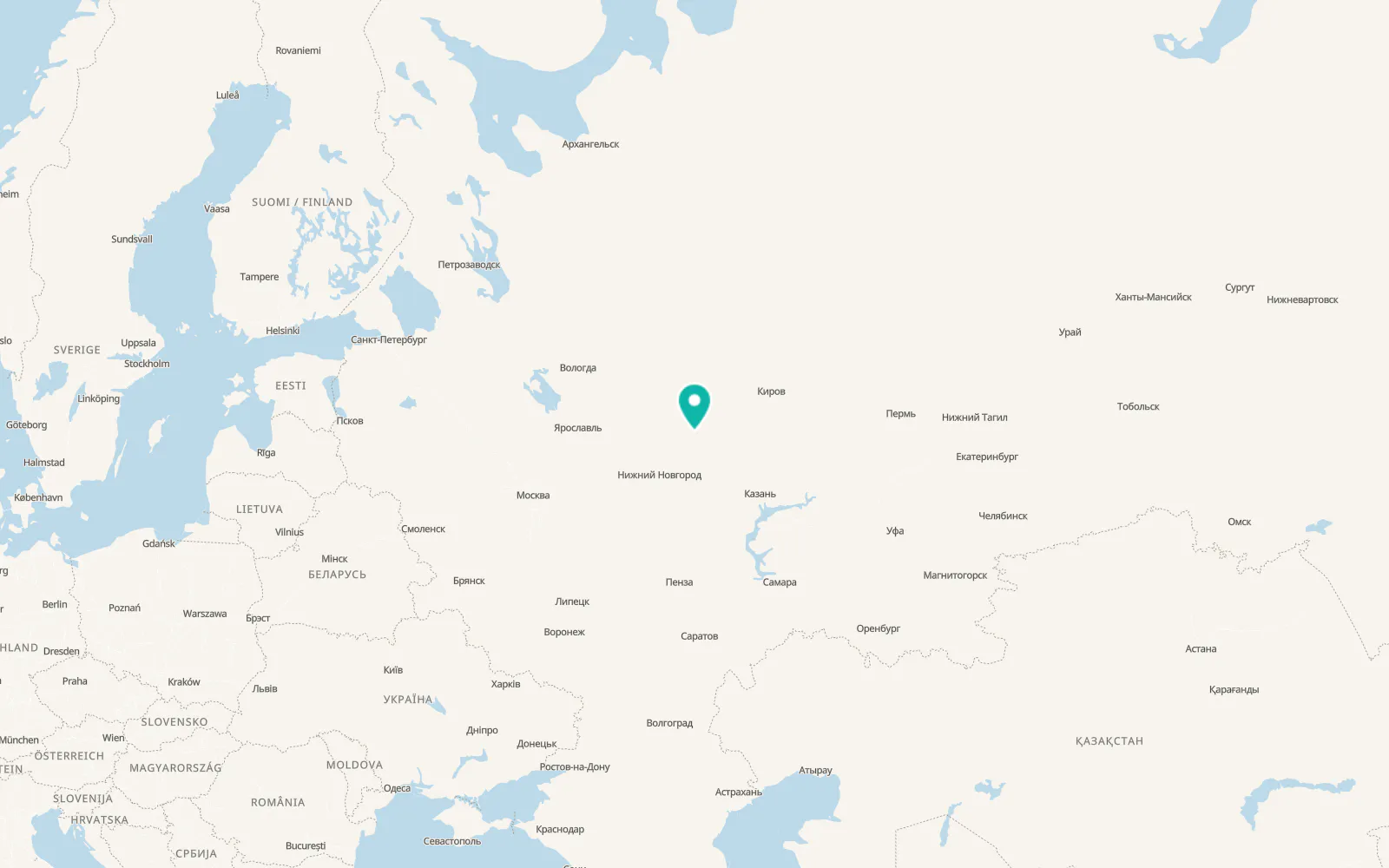 Map of Uren’