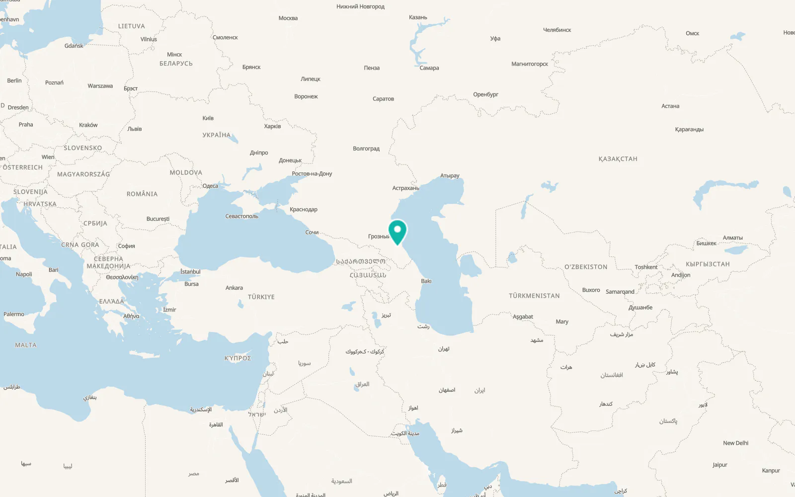 Map of Urma