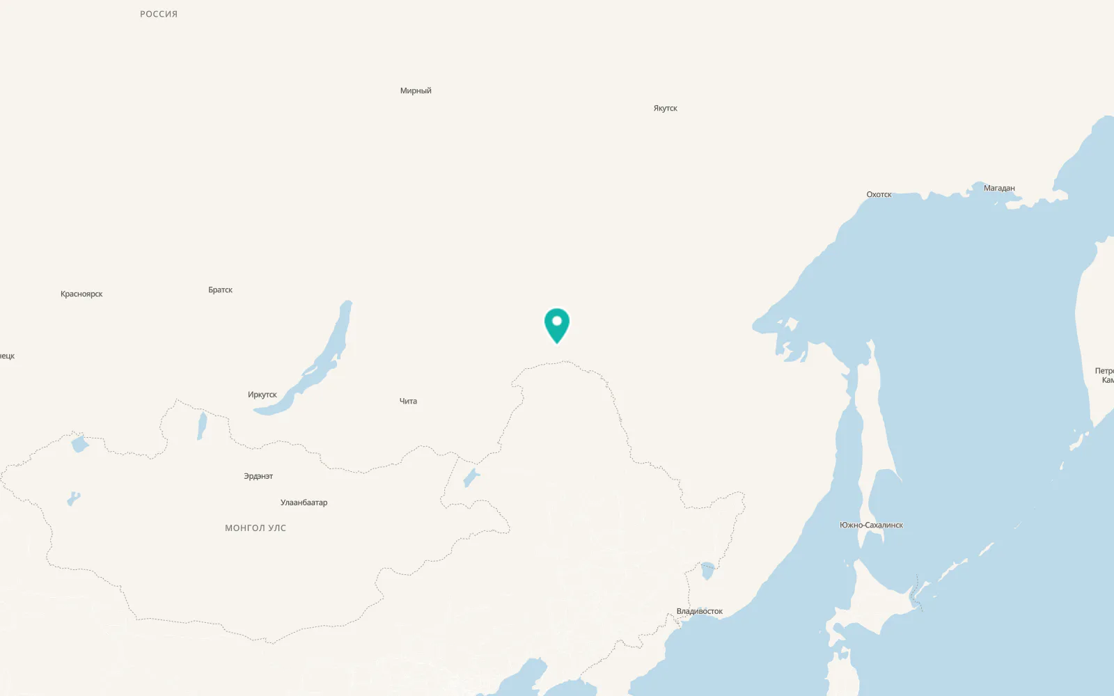 Map of Urusha