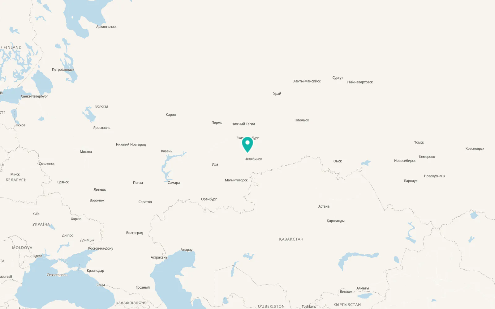 Map of Uvil’dy