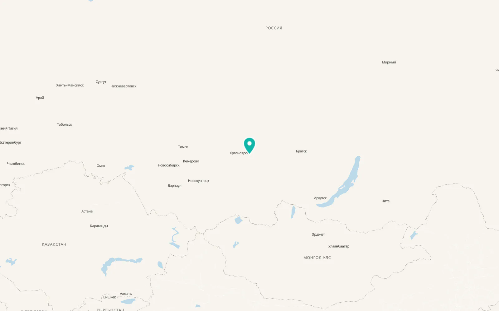 Map of Uyar