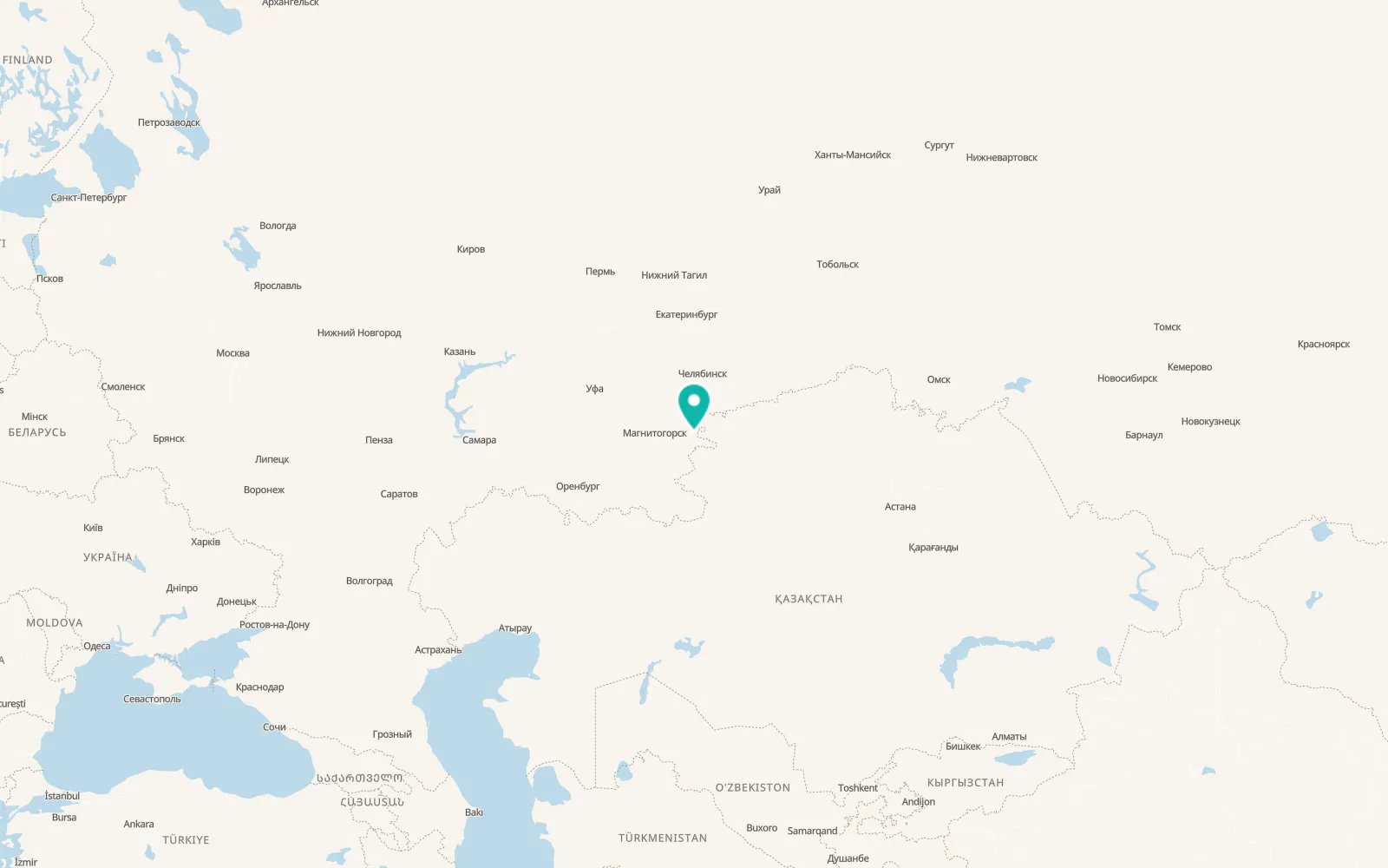 Map of Varna