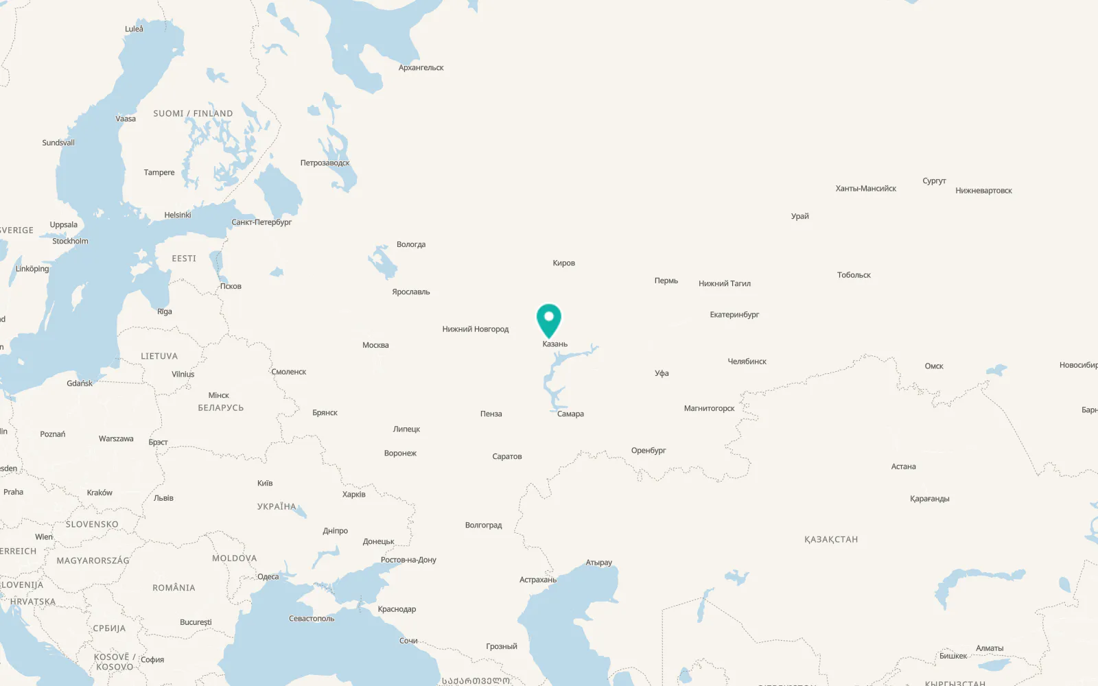 Map of Vasil’yevo