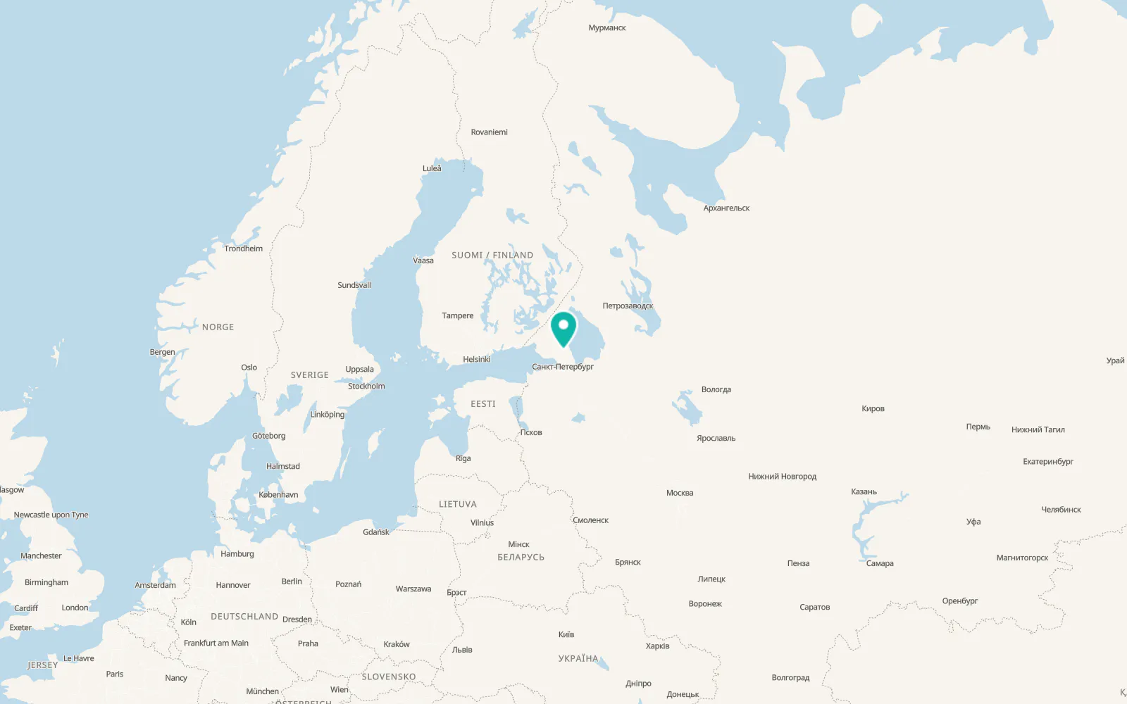 Map of Vaskelovo