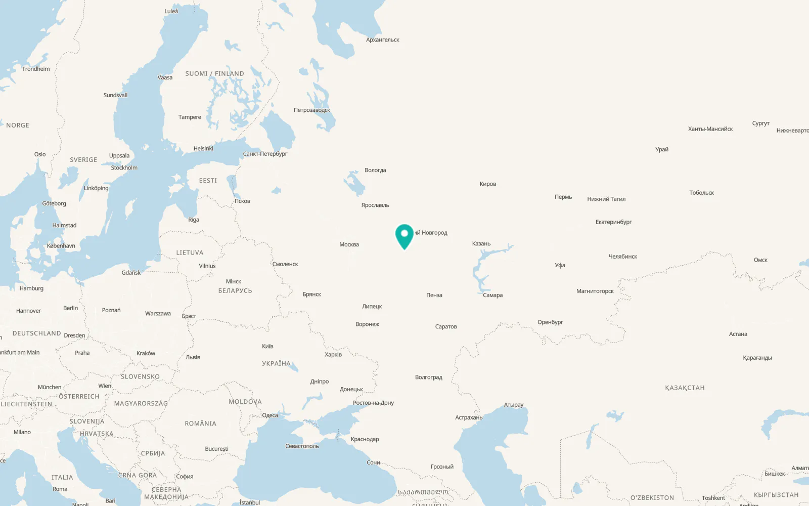 Map of Velet’ma