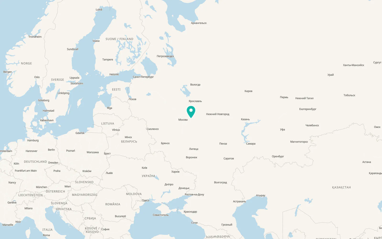 Map of Vereya