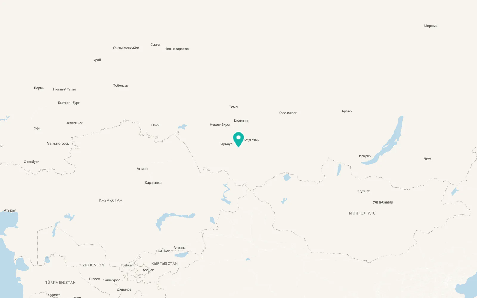 Map of Verkh-Marushka