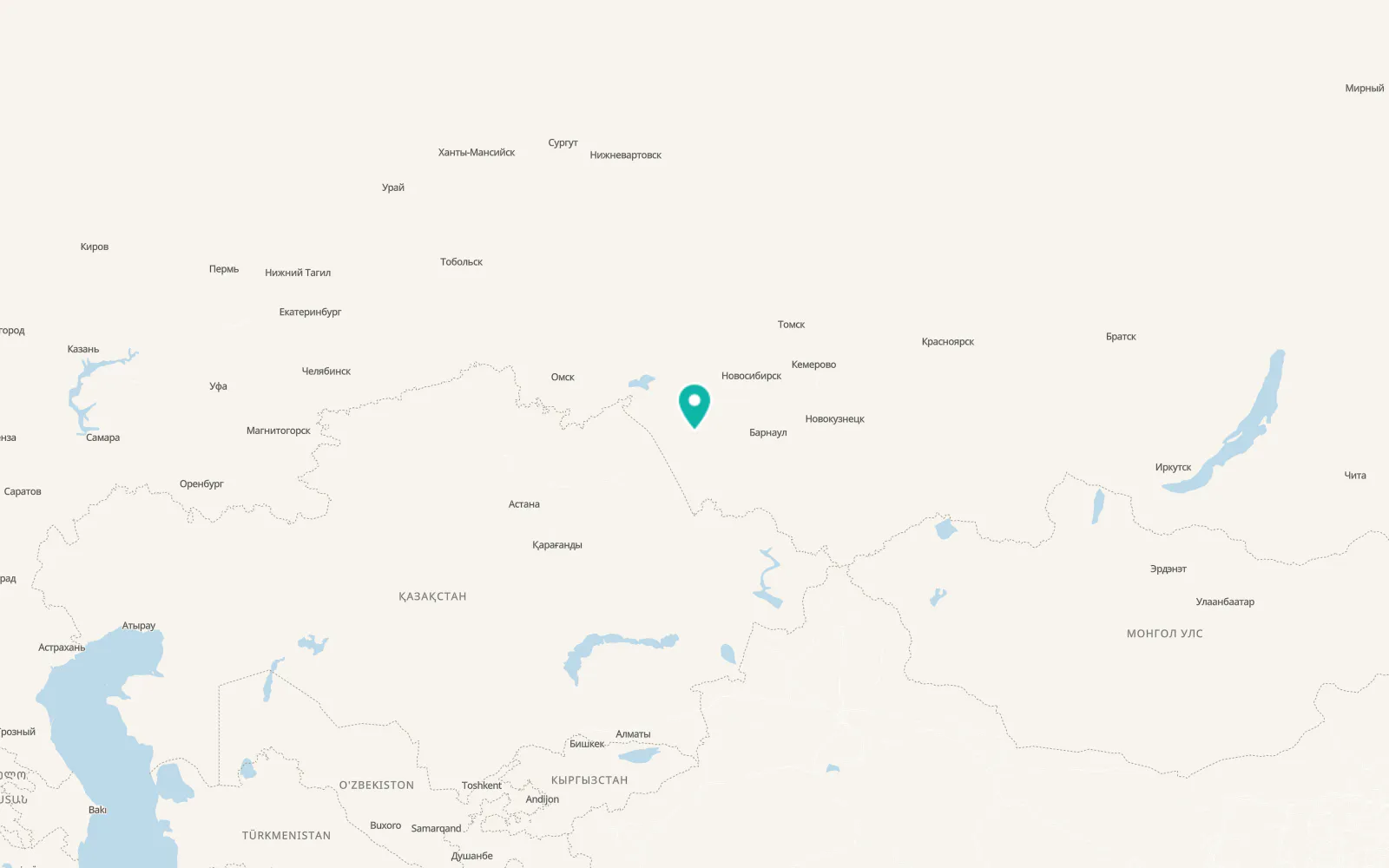 Map of Verkh-Suyetka