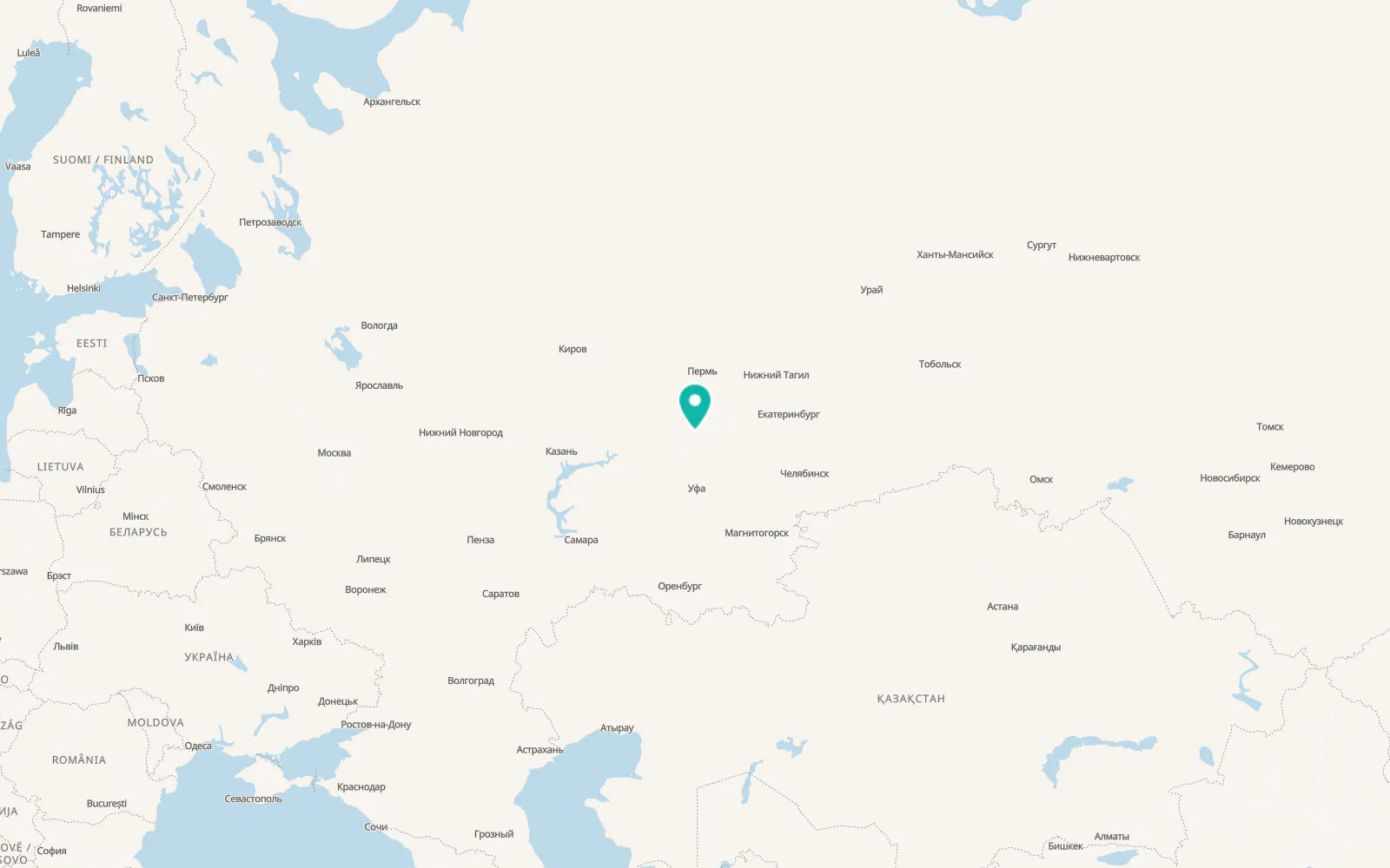 Map of Verkhniye Tatyshly