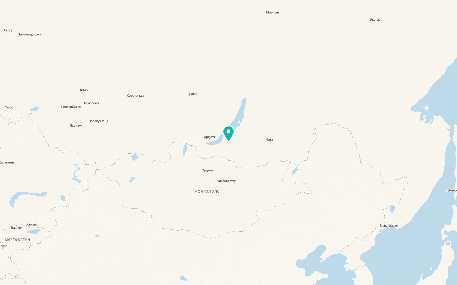 Map of Verkhnyaya Ivolga