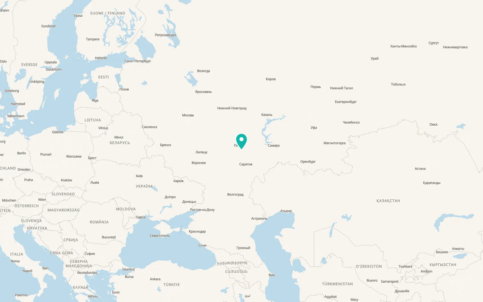 Map of Verkhozim
