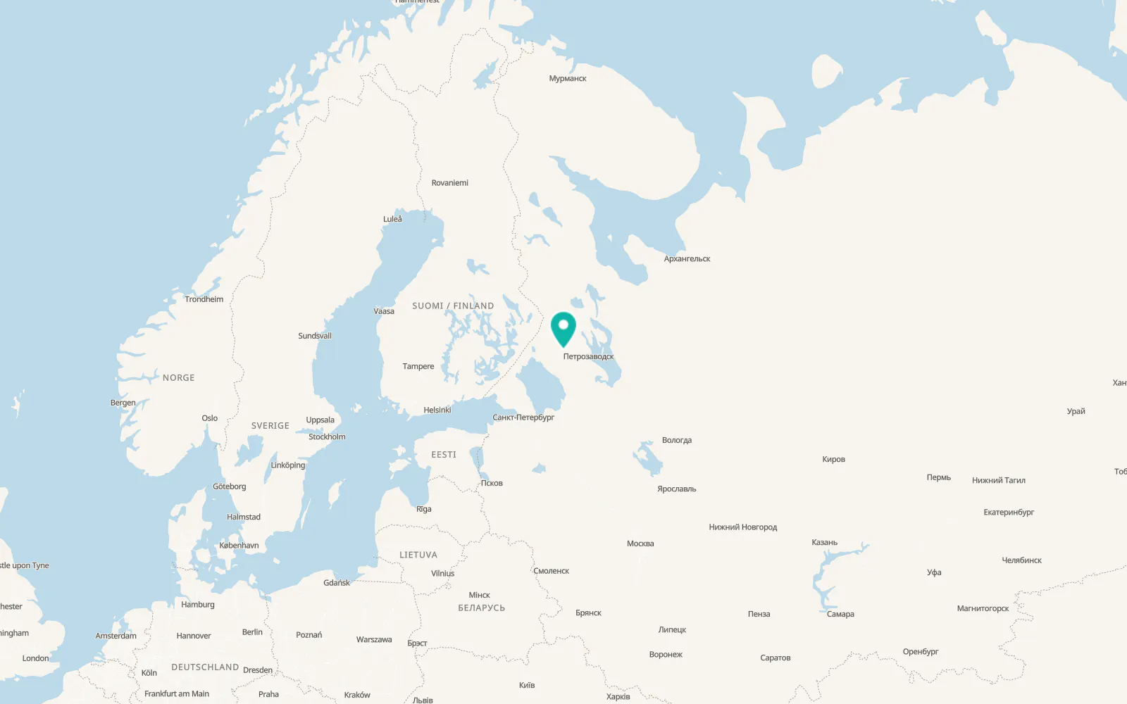 Map of Veshkelitsa