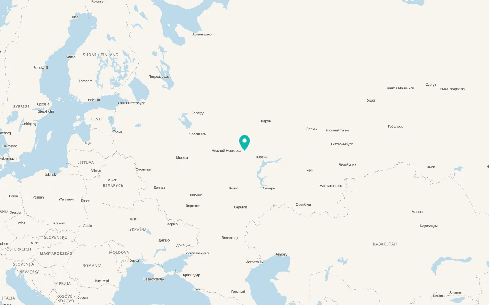 Map of Vilovatovo