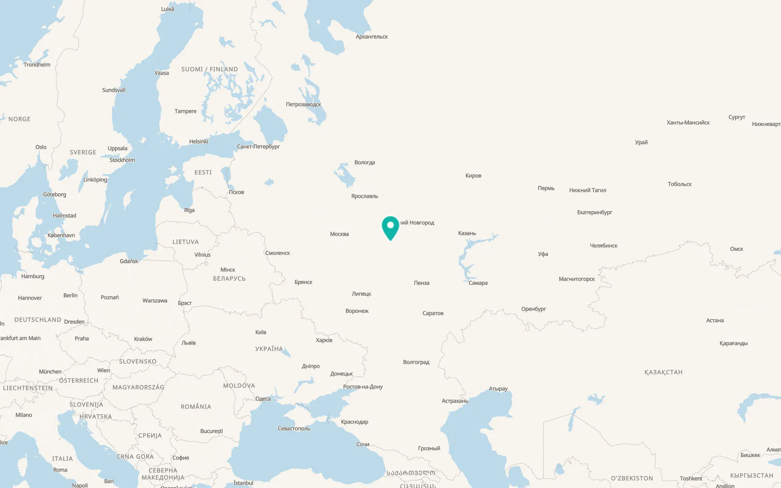 Map of Vilya