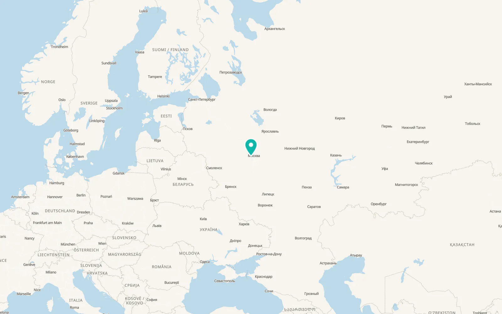 Map of Vniissok