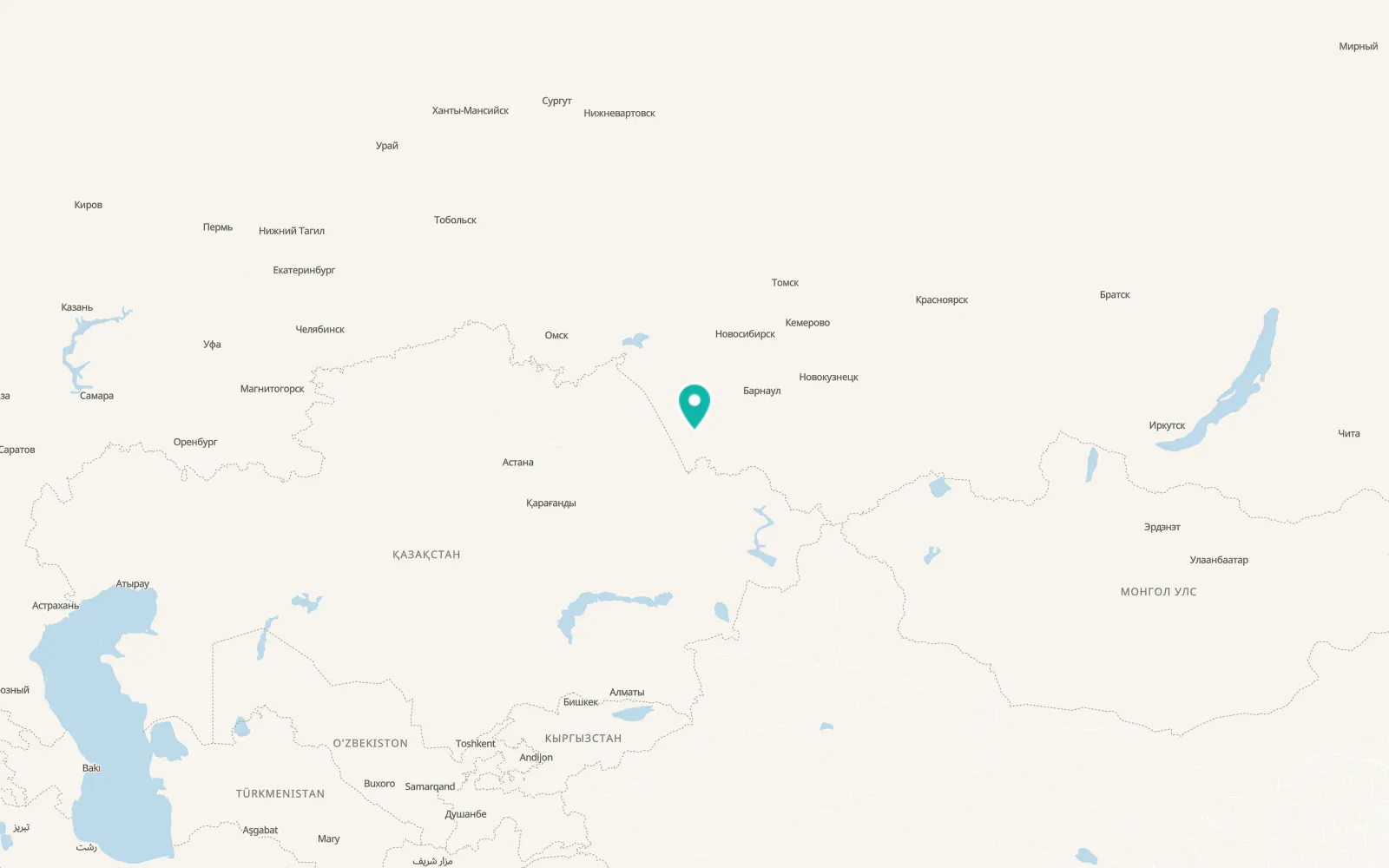 Map of Volchikha