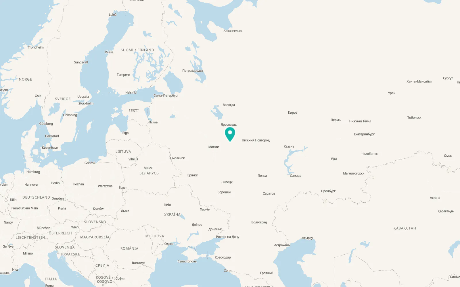 Map of Vorsha