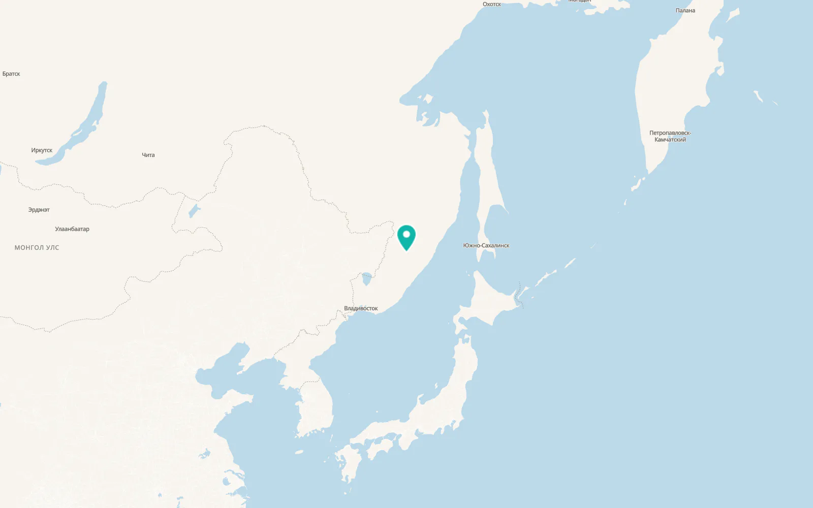 Map of Vostok