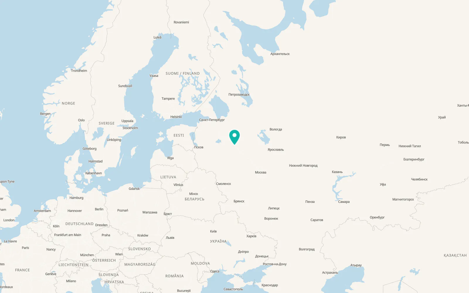 Map of Vypolzovo