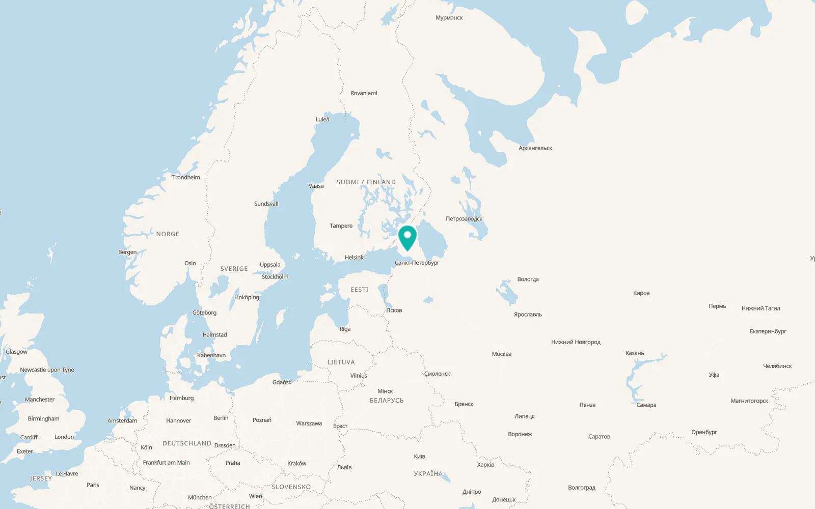 Map of Yakovlevo