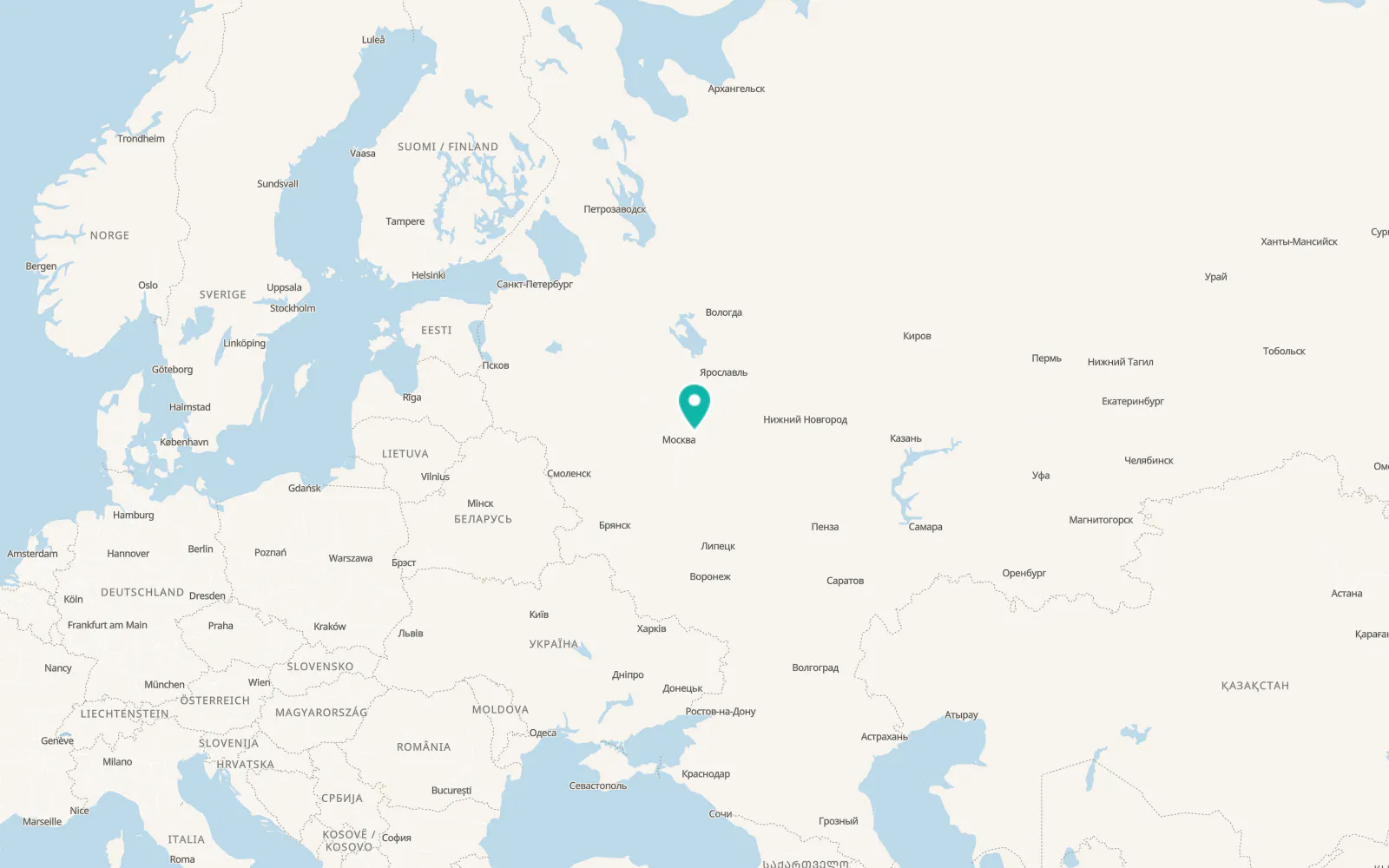 Map of Yamkino