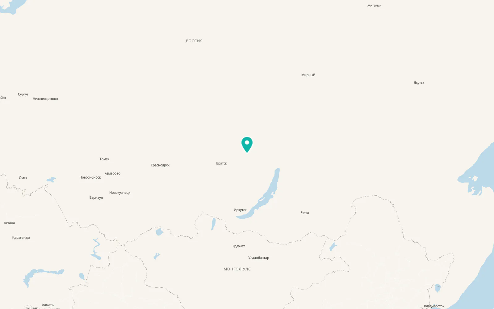 Map of Yantal’