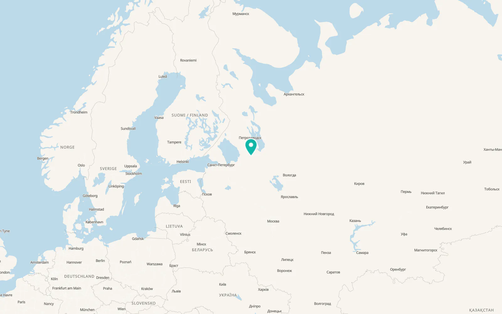Map of Yaroslavichi