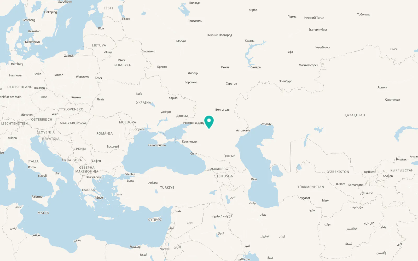 Map of Yashalta