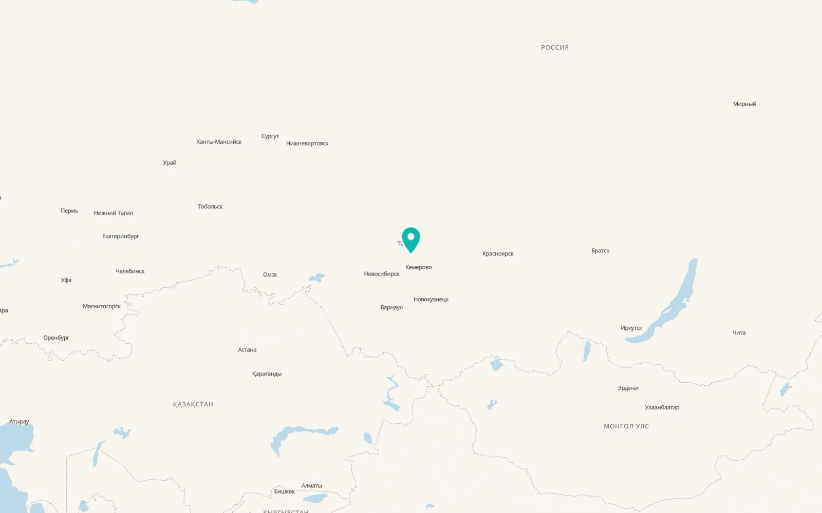 Map of Yashkino