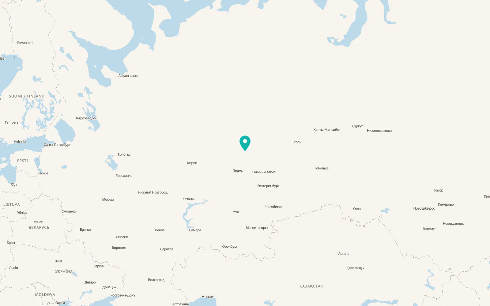 Map of Yayva