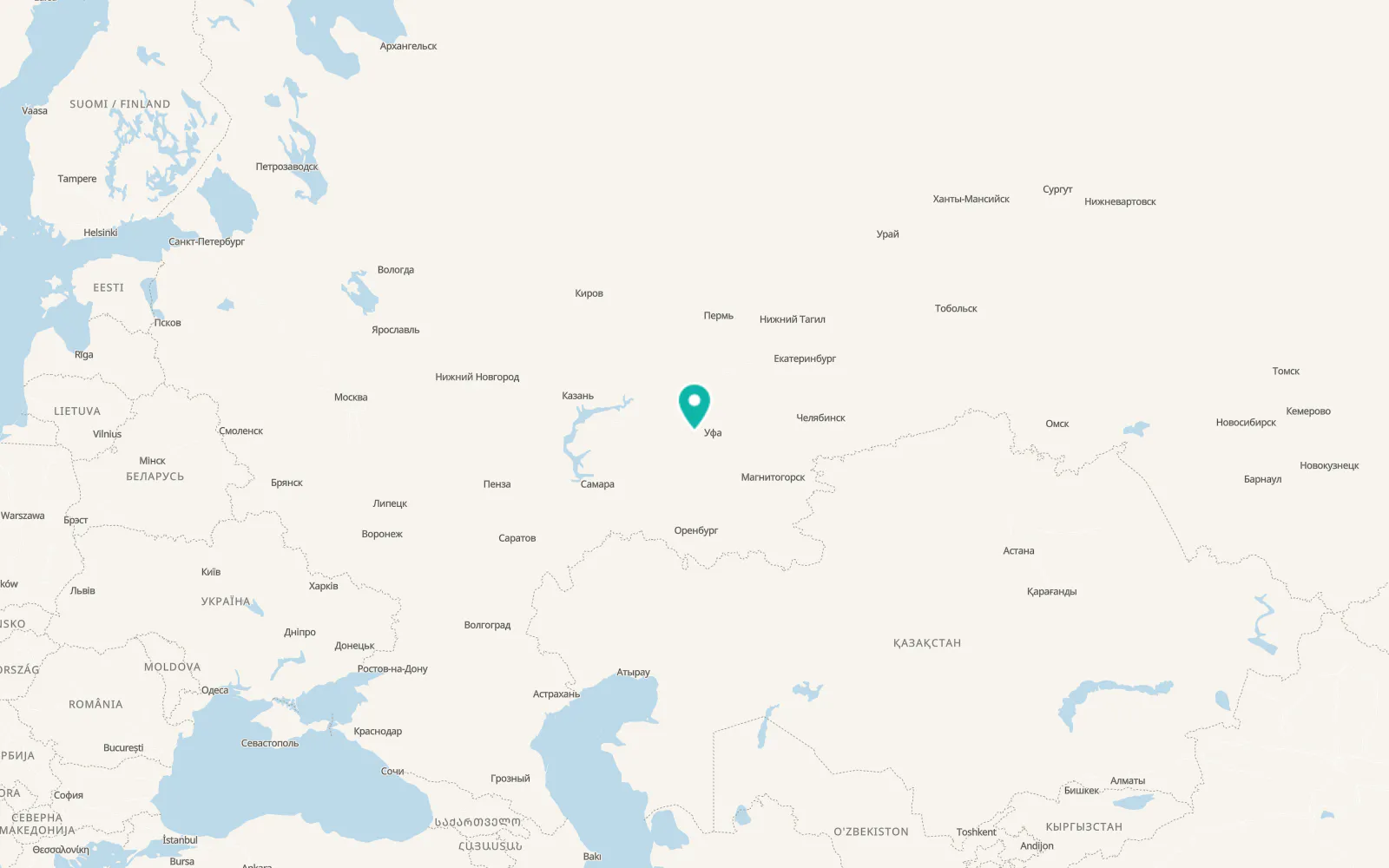 Map of Yazykovo