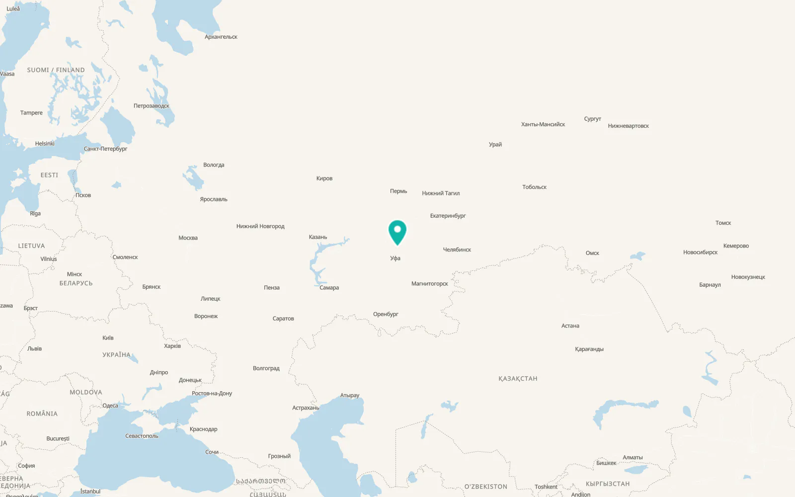 Map of Yazykovo