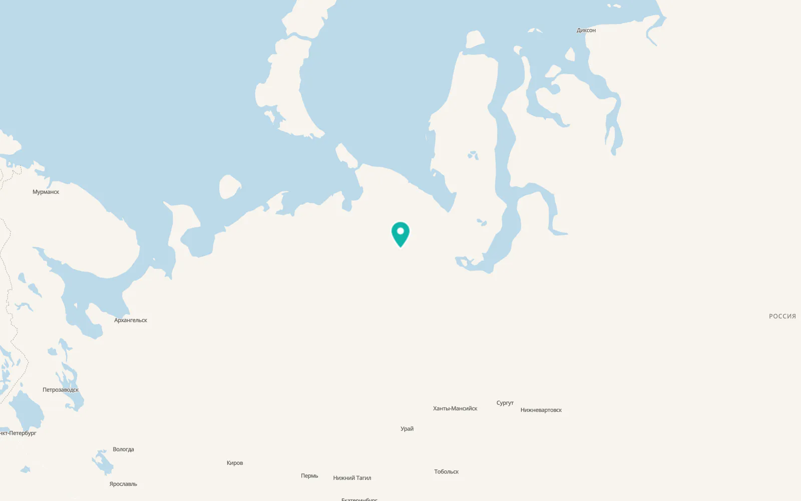 Map of Yeletskiy