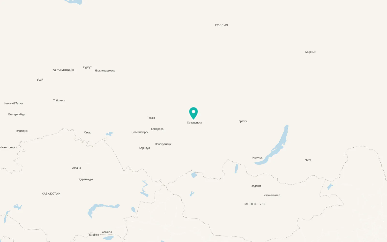 Map of Yemel’yanovo