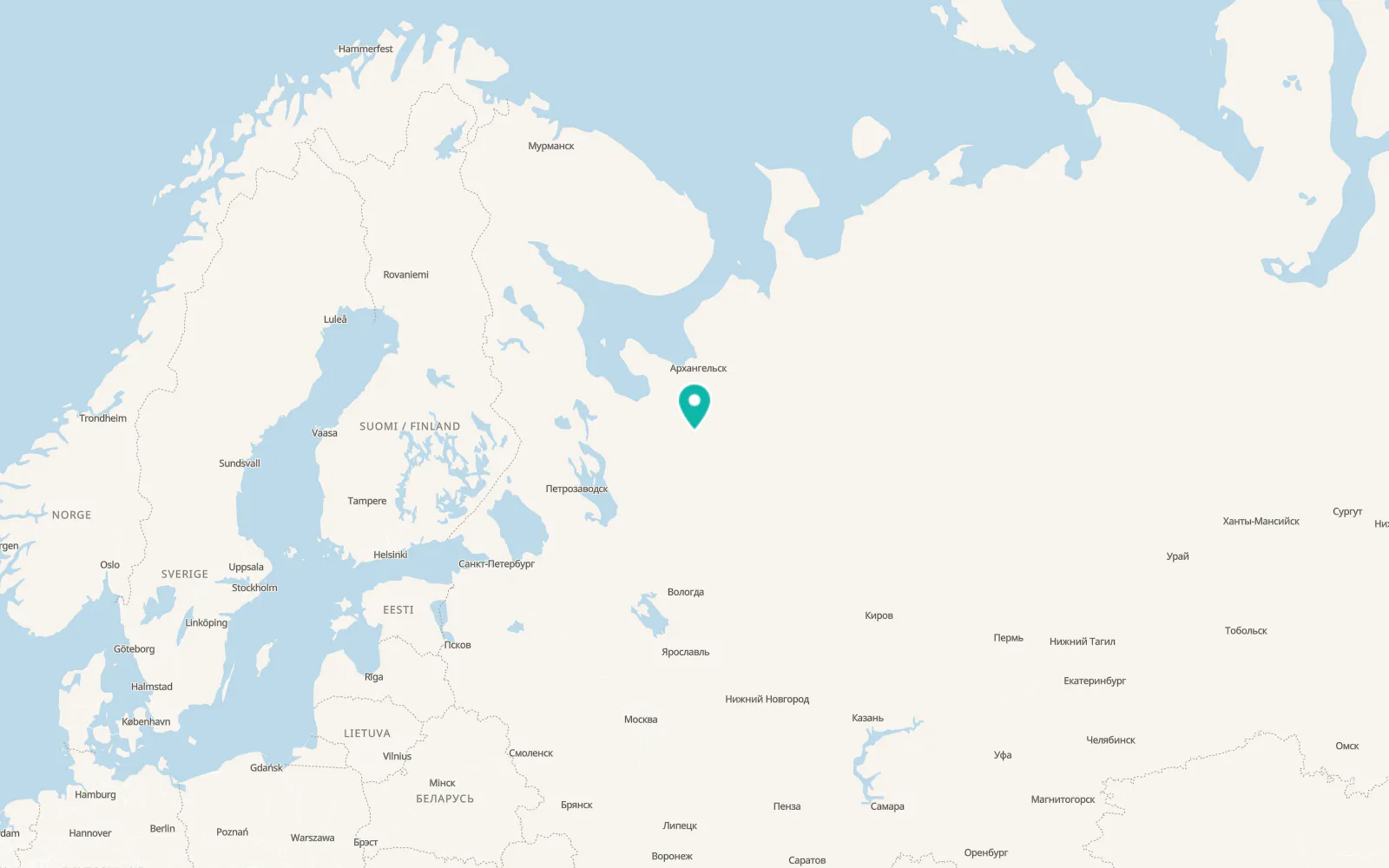 Map of Yemtsa