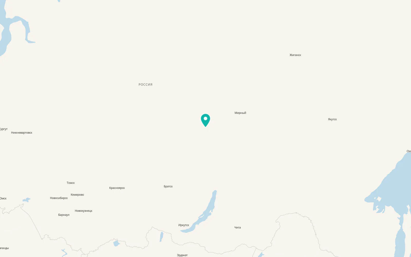 Map of Yerbogachen